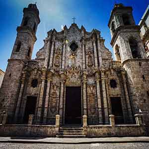 Cathedral of Havana, Cuba. Cuba architecture tours & travel