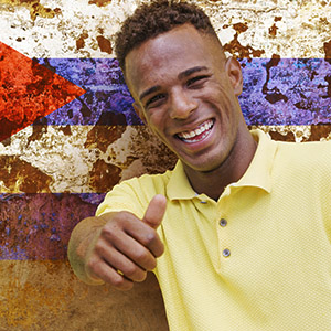 Young Cuban man, Engage Tours & Travel with Authentic Cuba Travel®