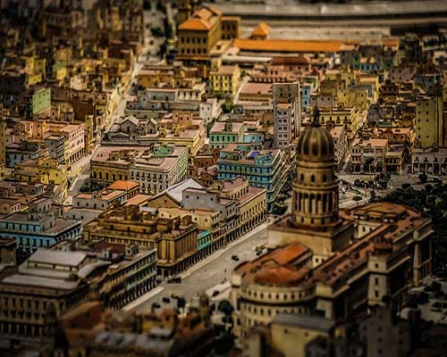 Scale Model of Old Havana, Cuba